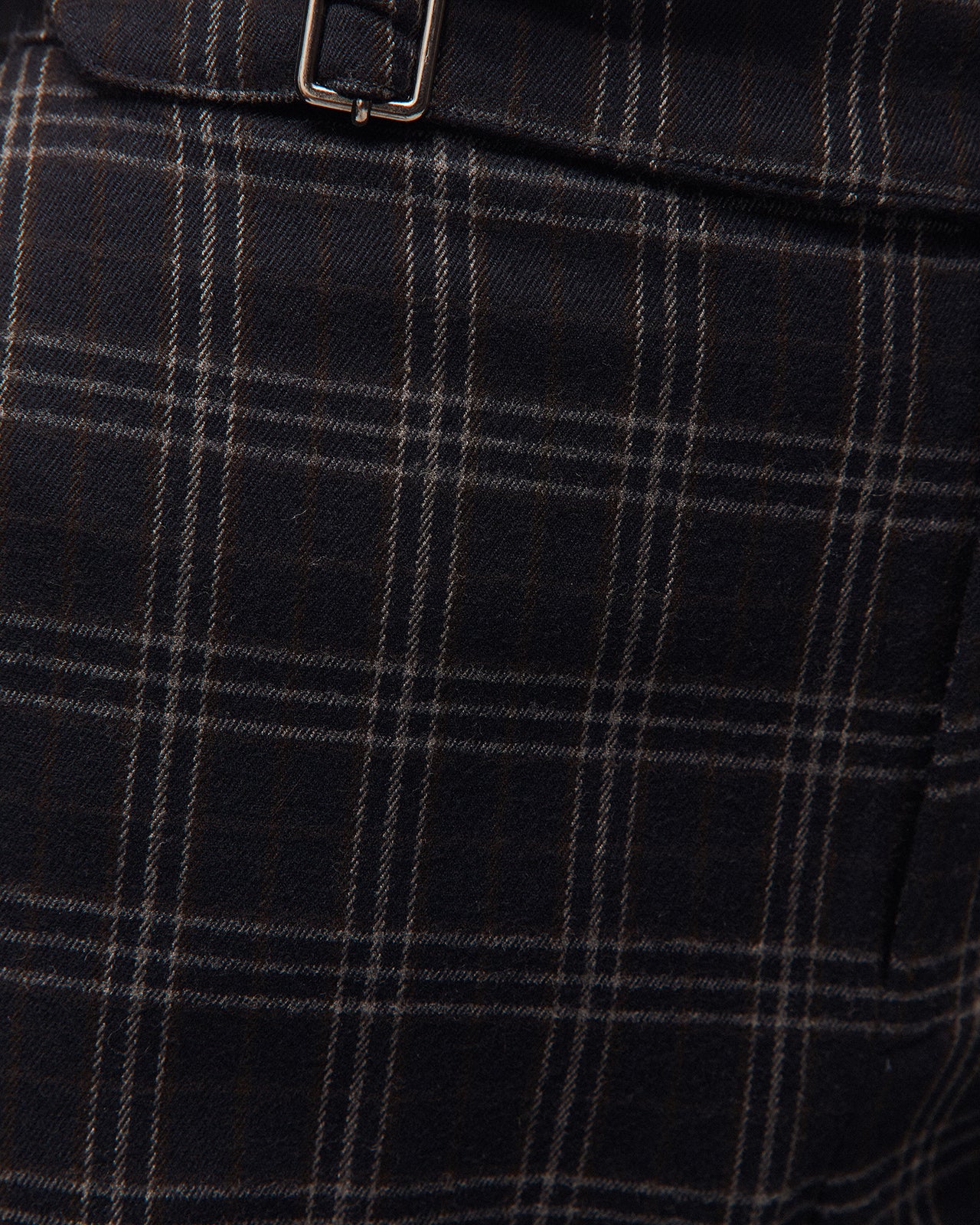 Pantalón ancho cuadros