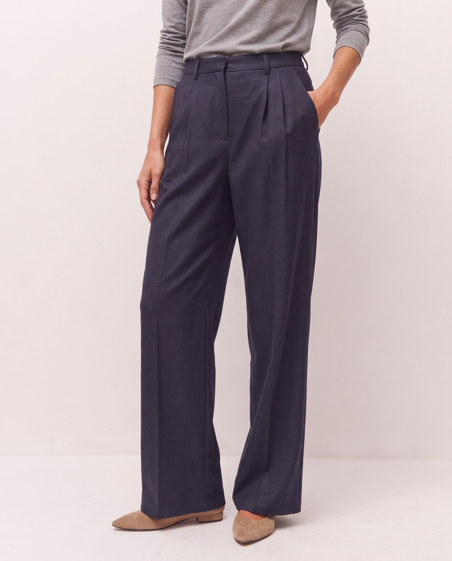 Pantalón con pinzas