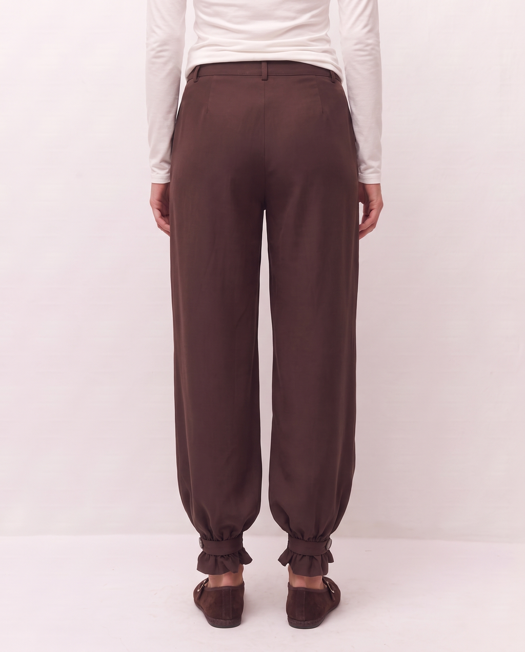 Pantalón fluido bombacho