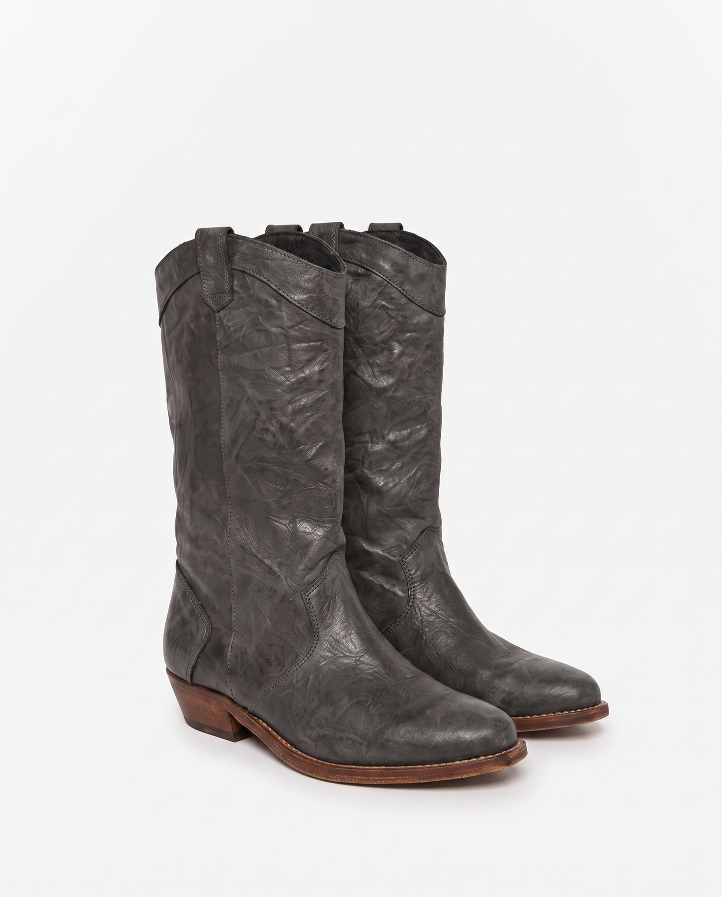 Bota campera negra