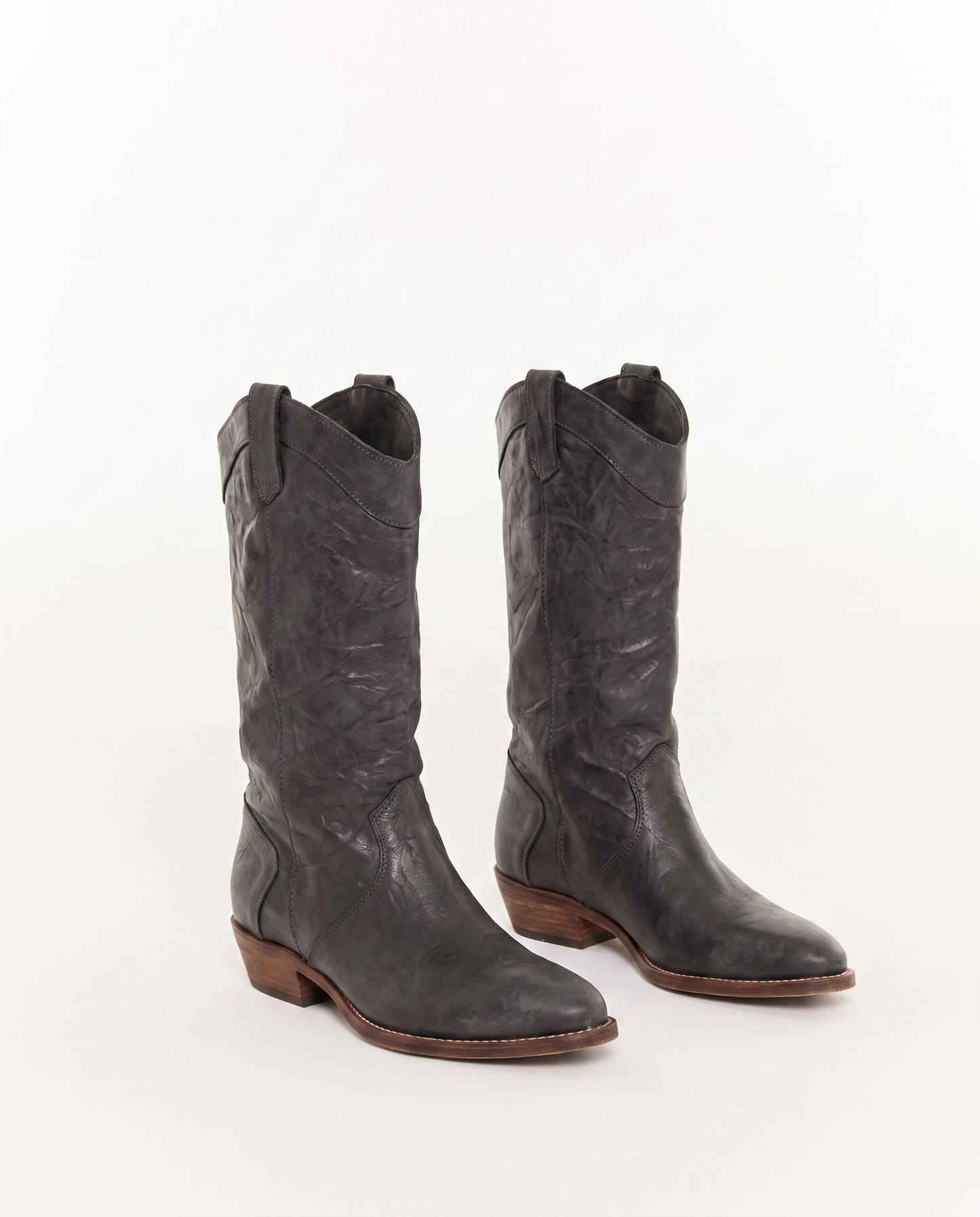 Bota campera negra