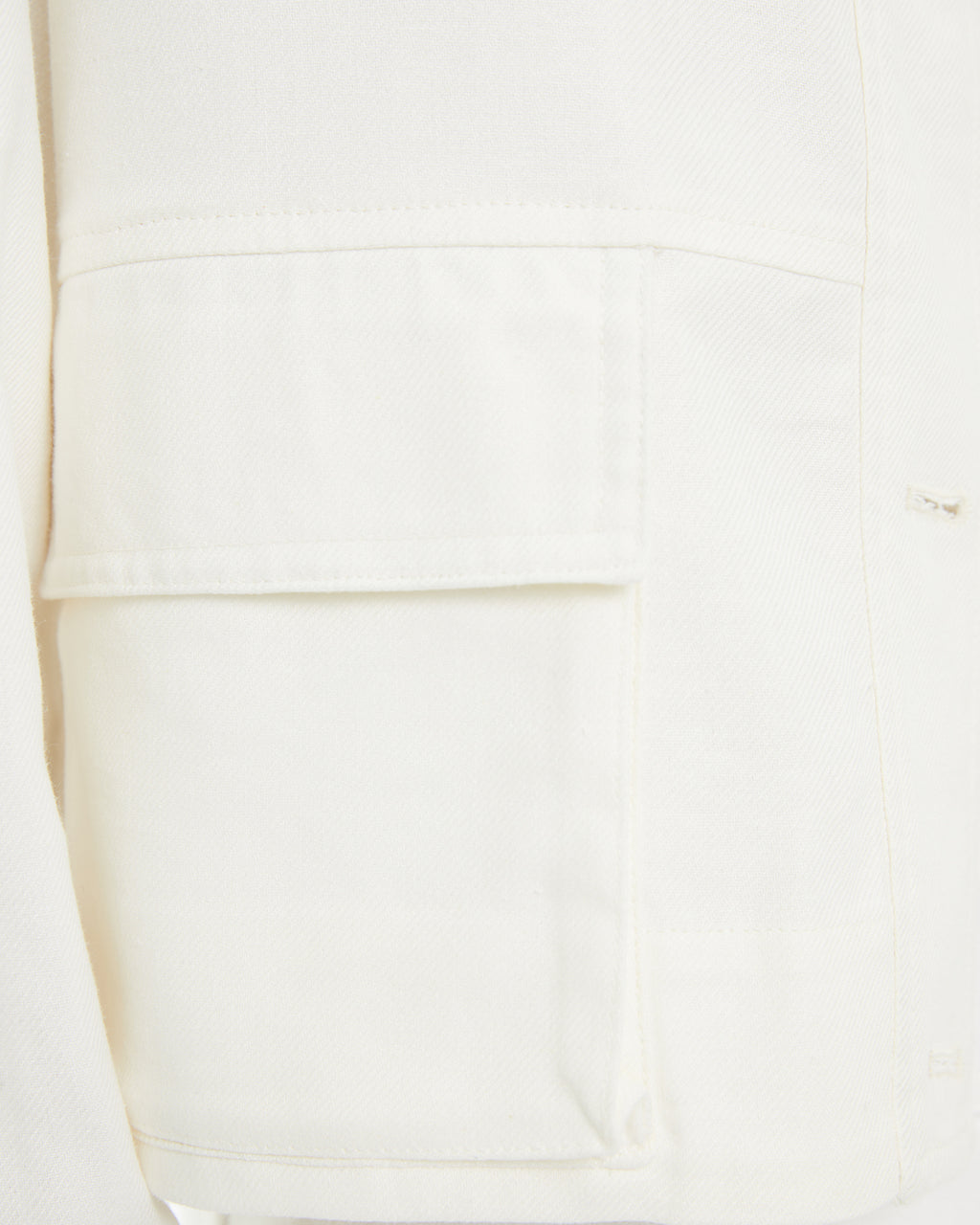 Linen cotton jacket with mao collar