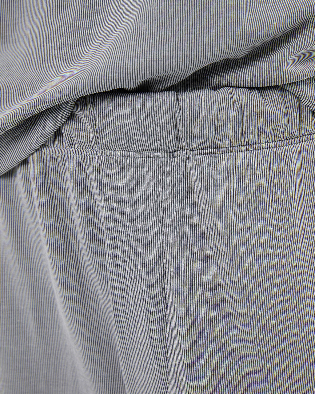 Wide ribbed comfort trousers