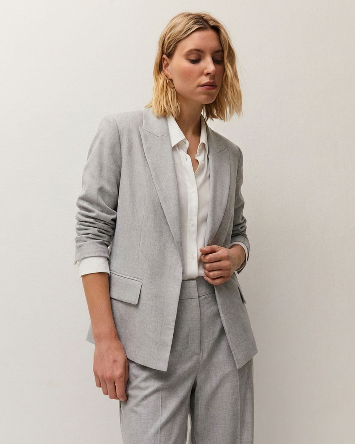 Americana traje fluida
