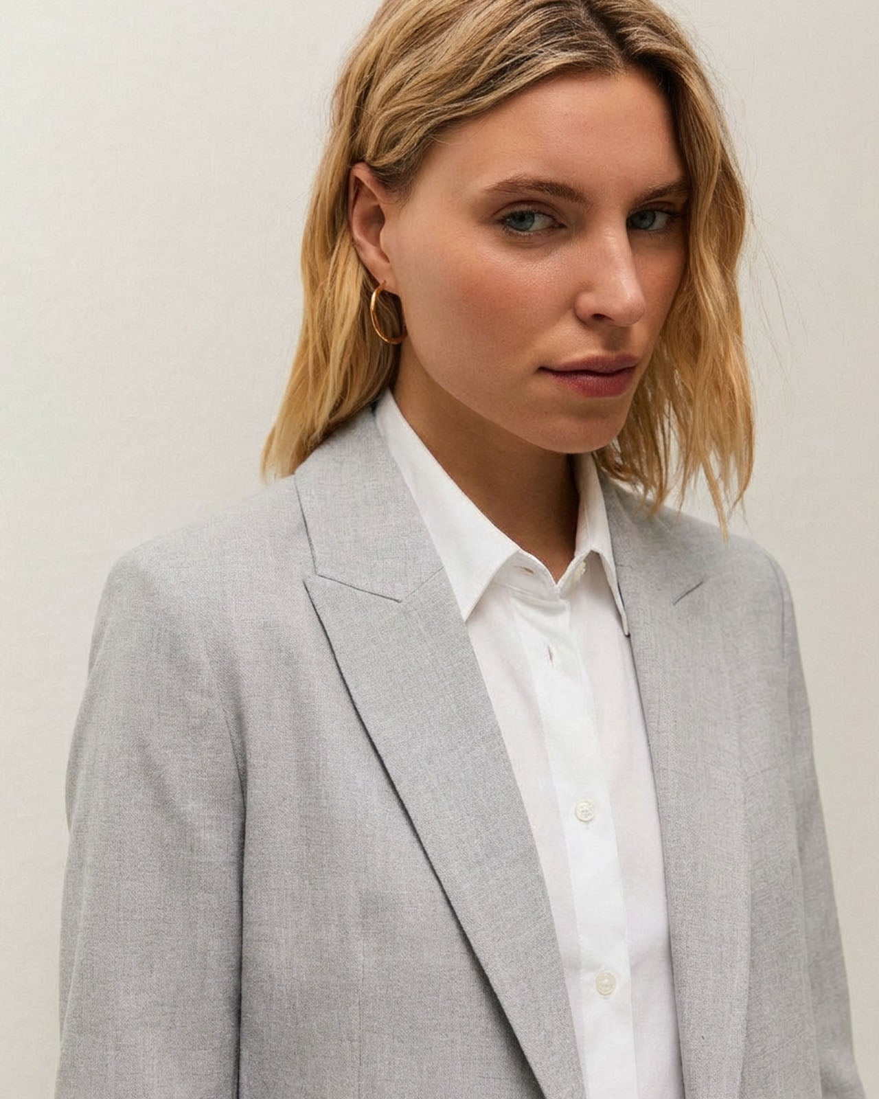 Americana traje fluida