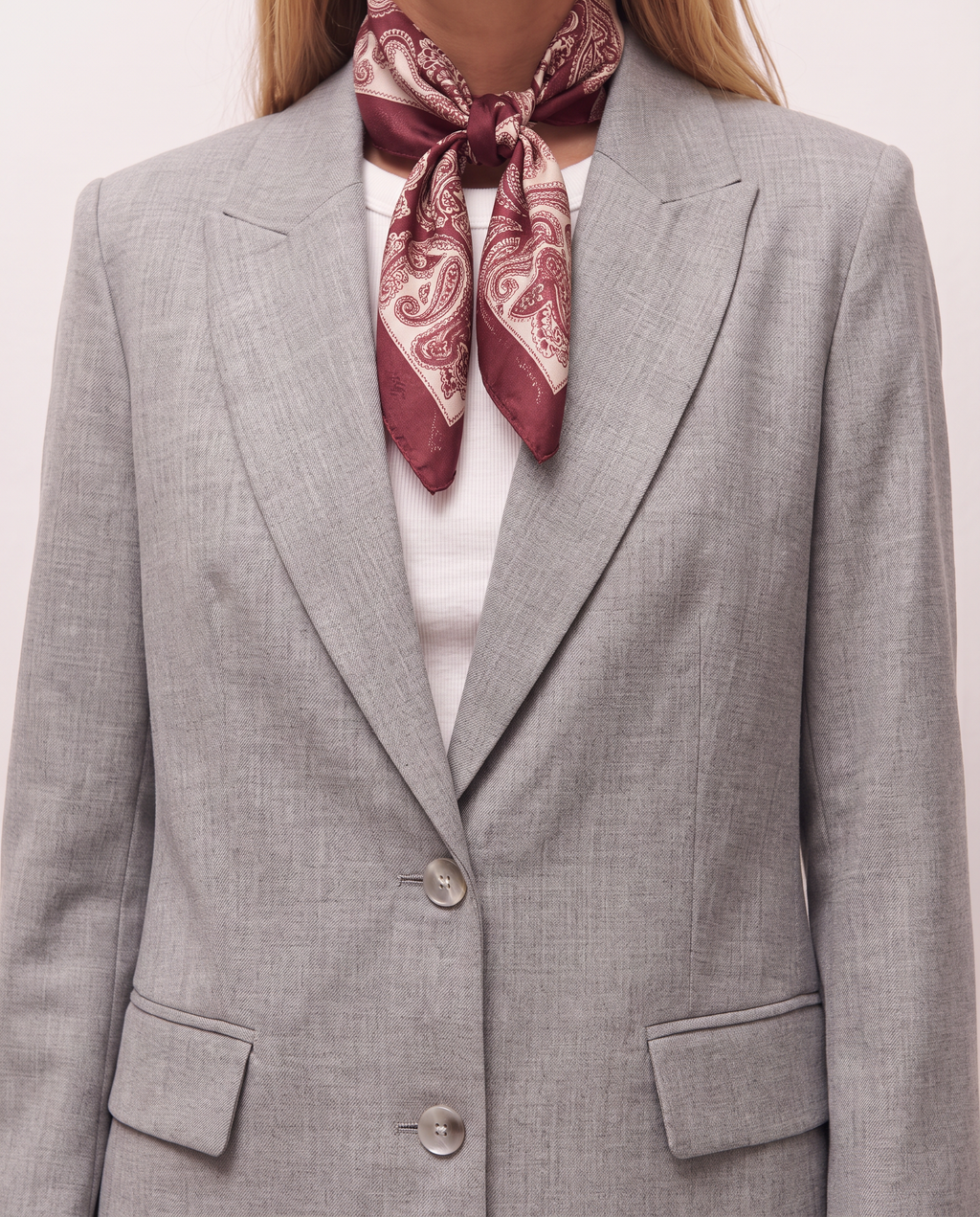 Americana traje fluida