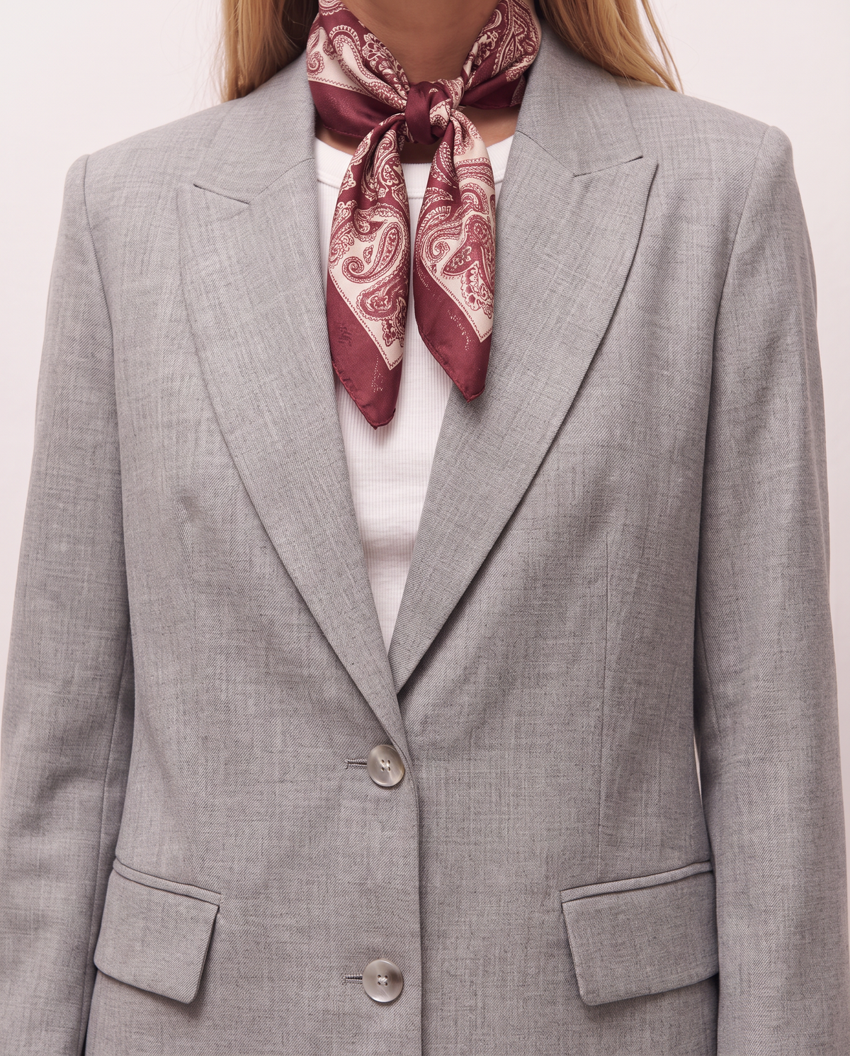 Americana traje fluida