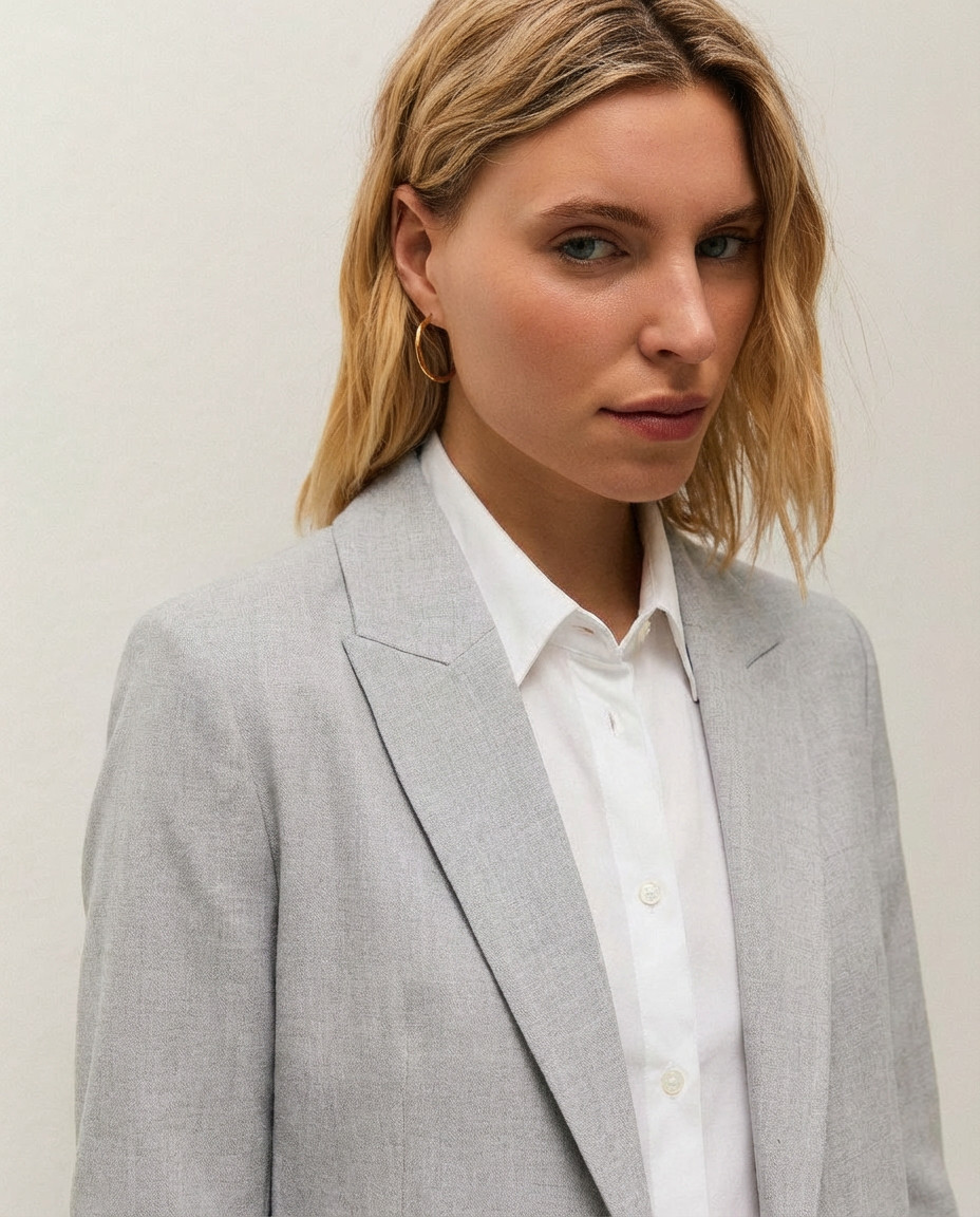 Americana traje fluida