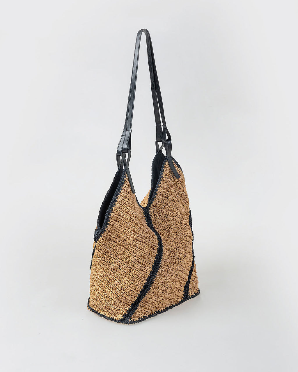 Bolso yute contraste