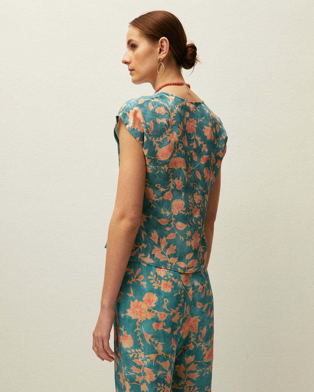 Camisa manga corta estampada