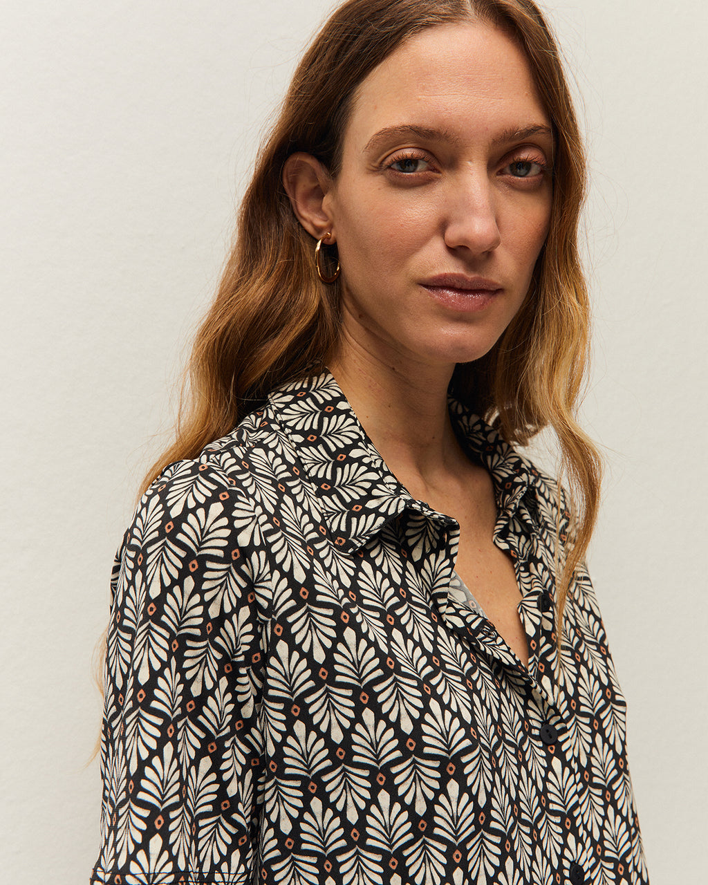 Camisa estampado geométrico