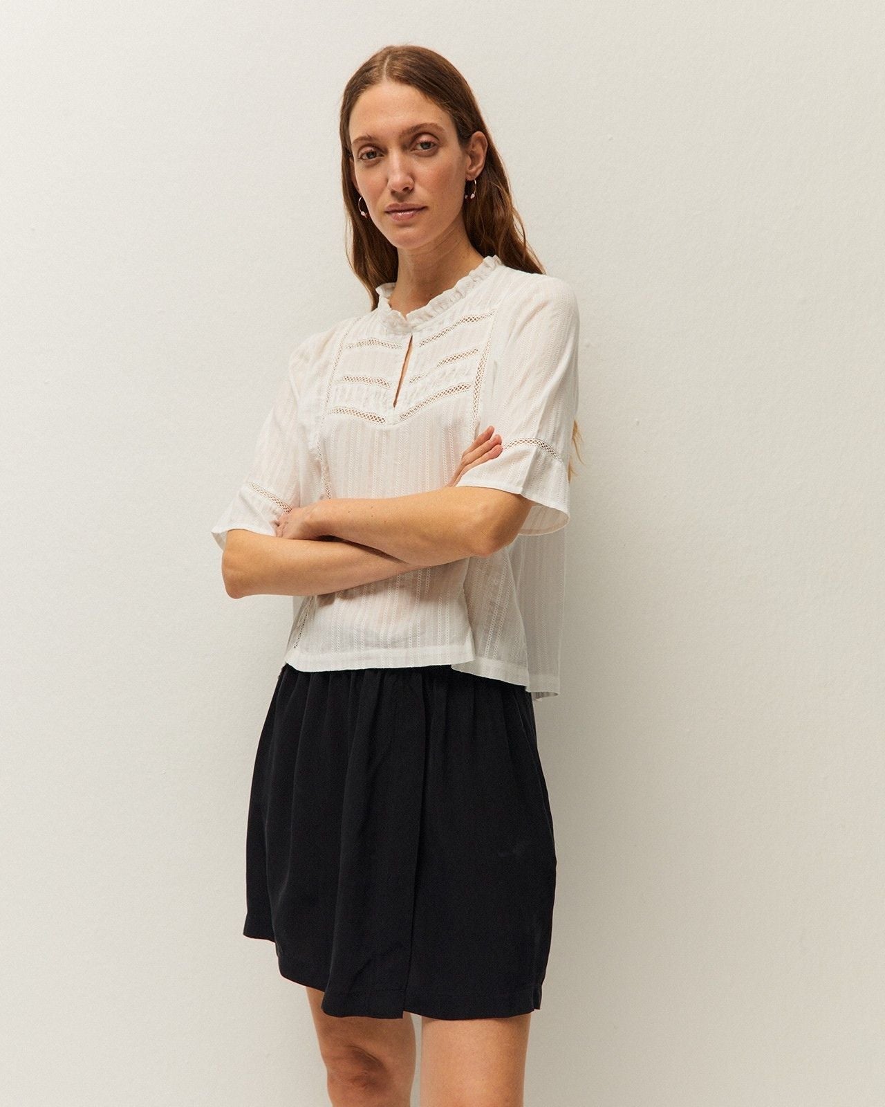 Camisa puntilla
