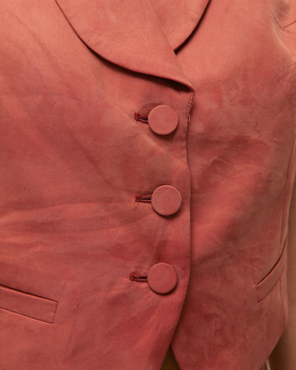 Tencel party vest