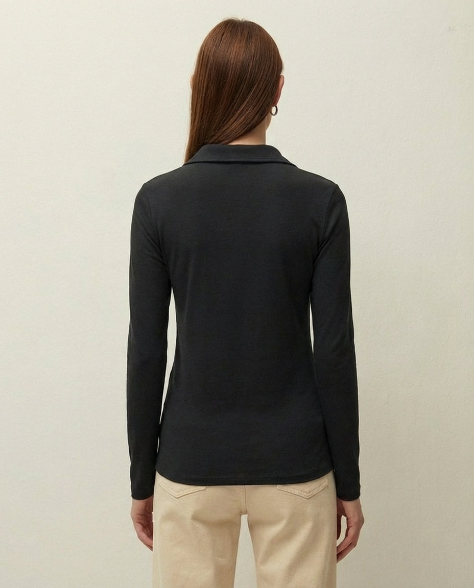 Camiseta escote polo