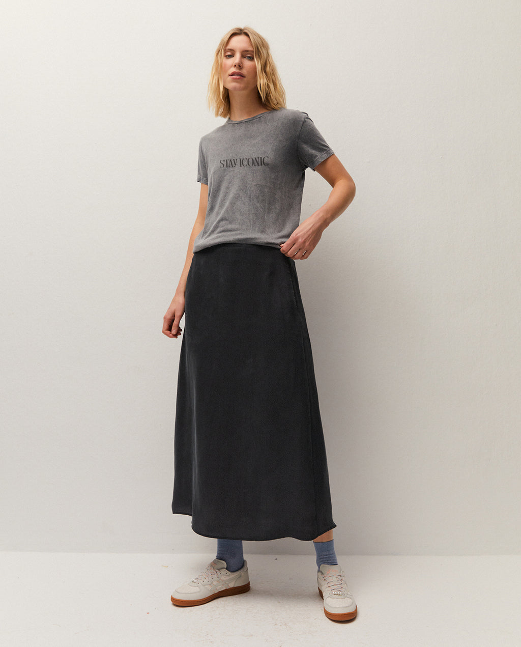 Positional print t-shirt