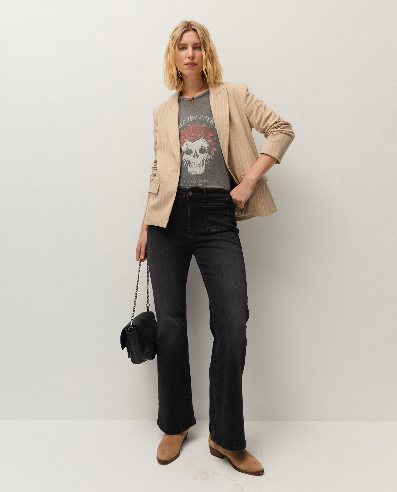 Camiseta print calavera