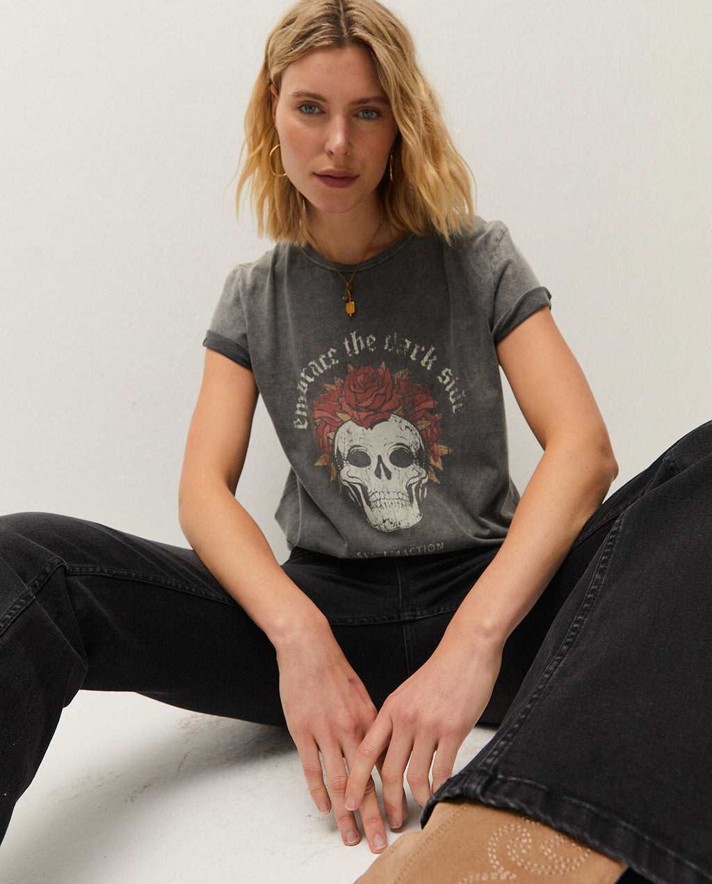 Camiseta print calavera