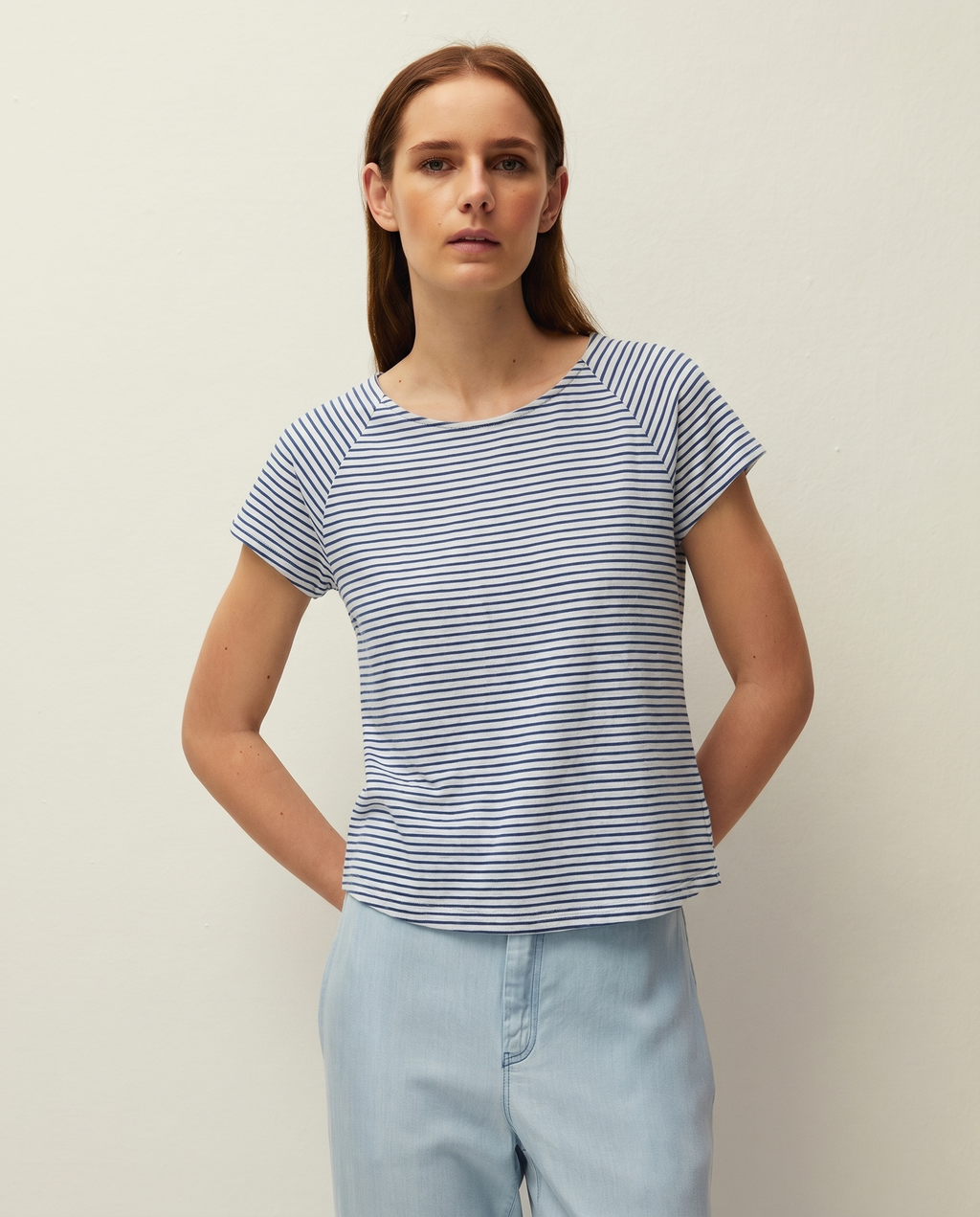 T-shirt raglan évasé