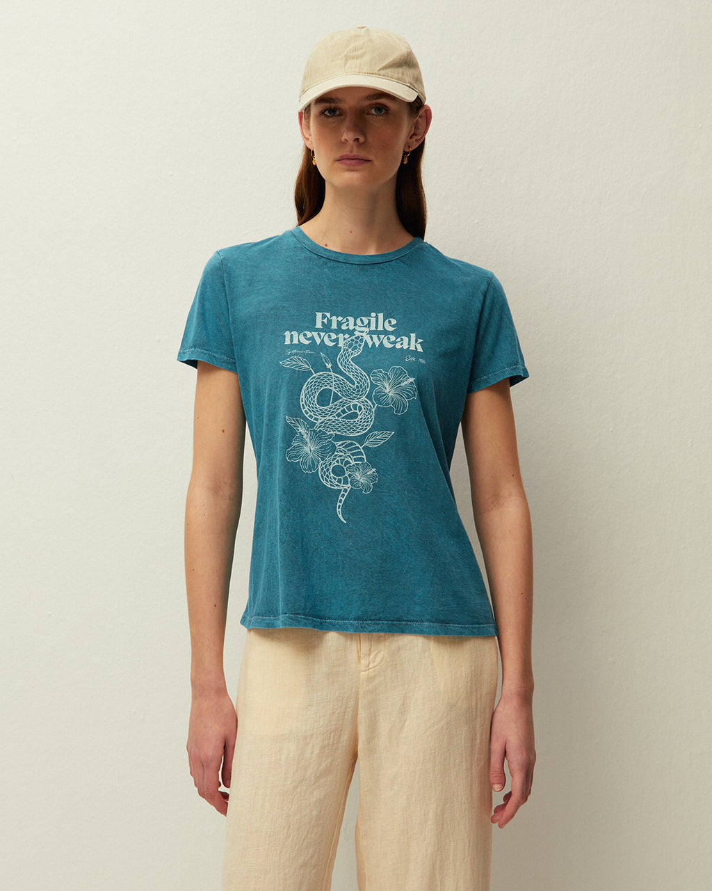 Camiseta print serpiente