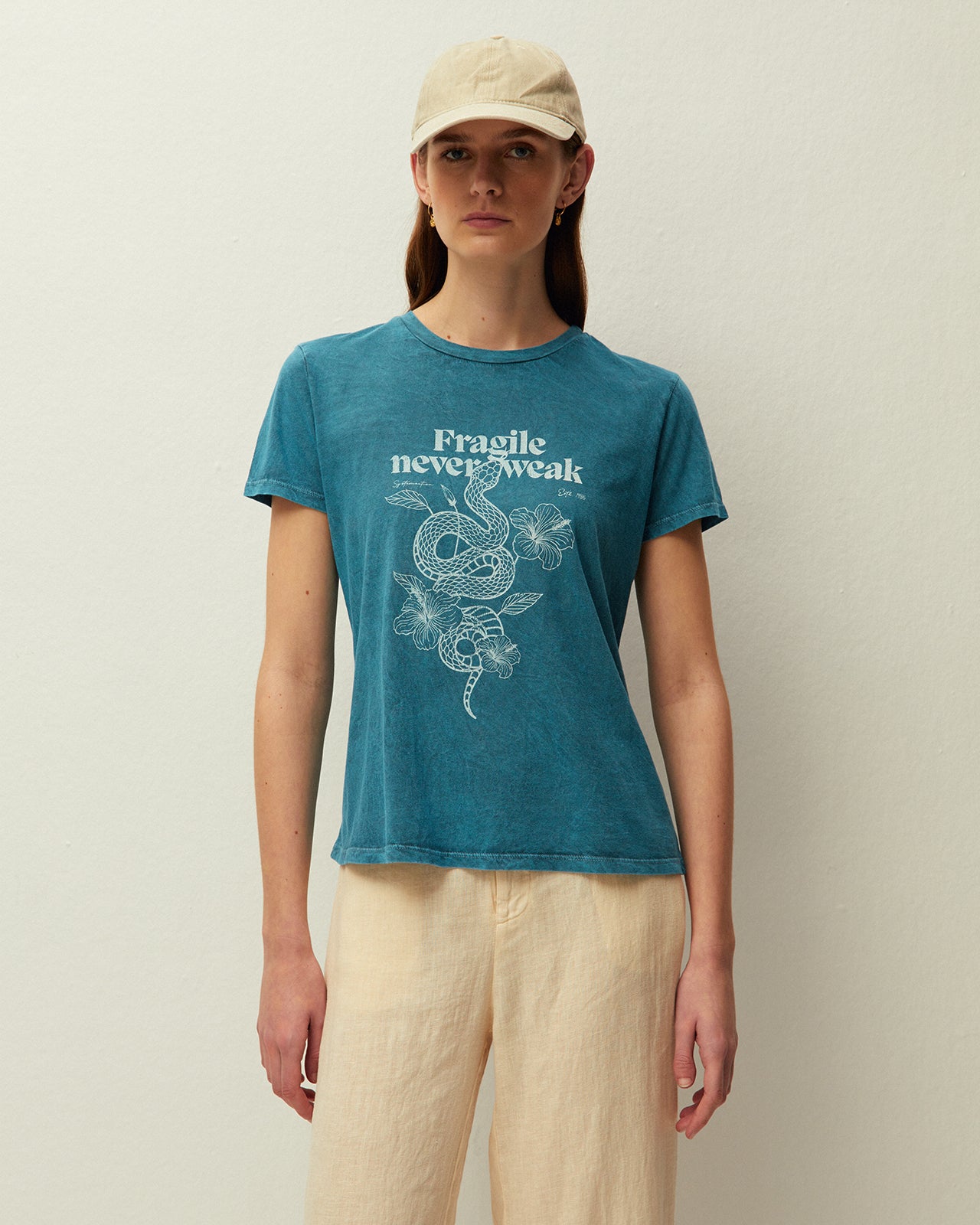 Camiseta print serpiente