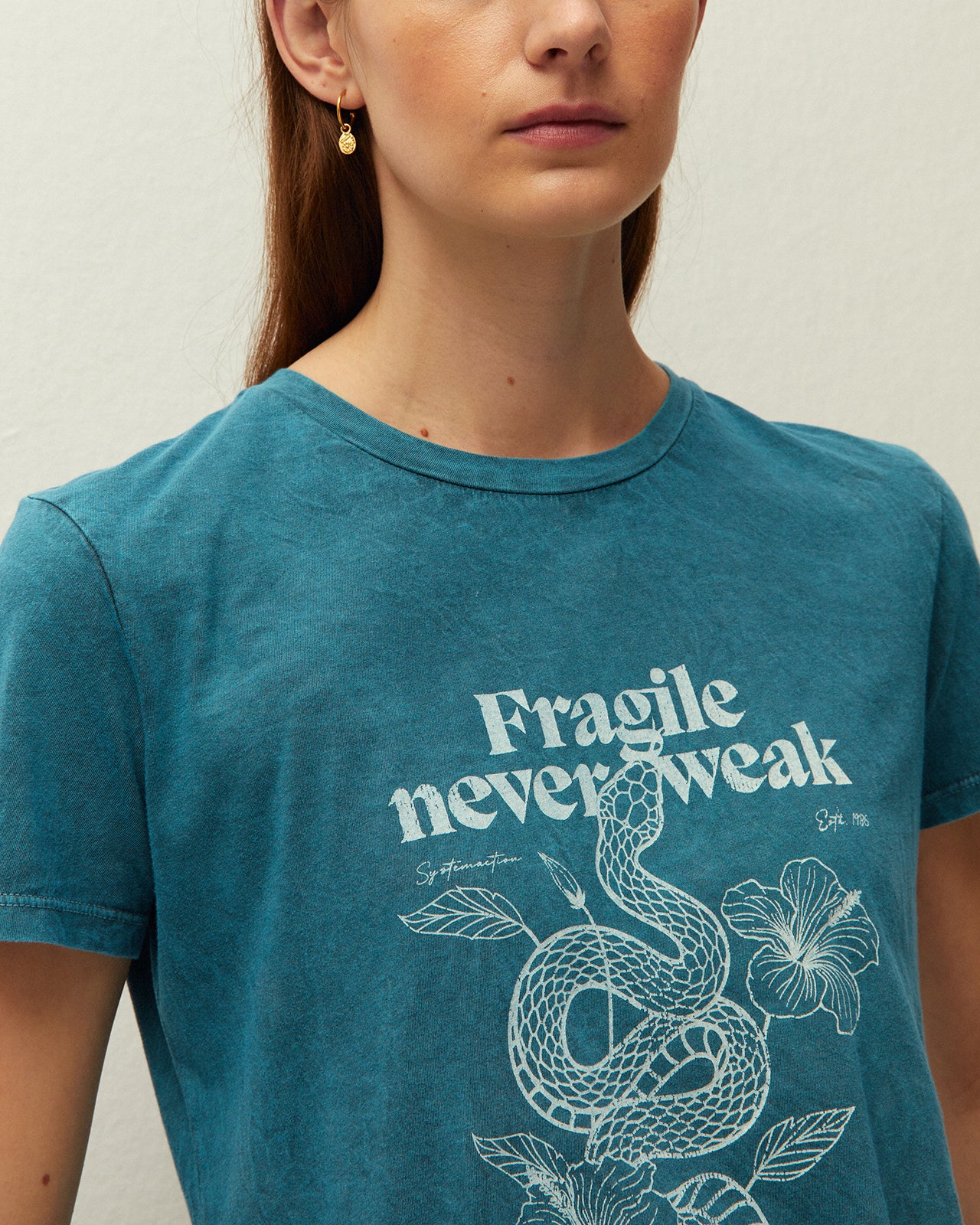 Camiseta print serpiente