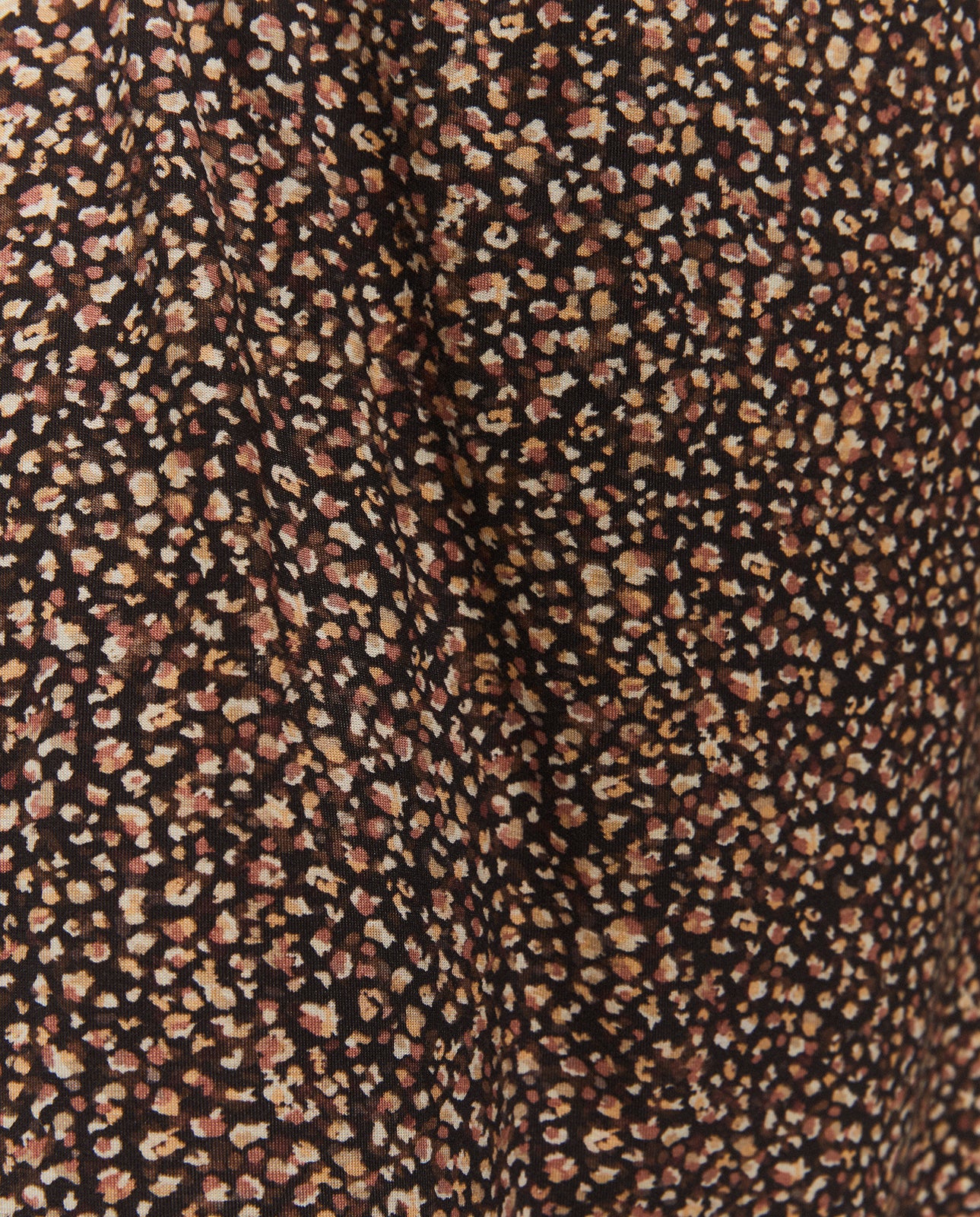 Falda estampada con goma