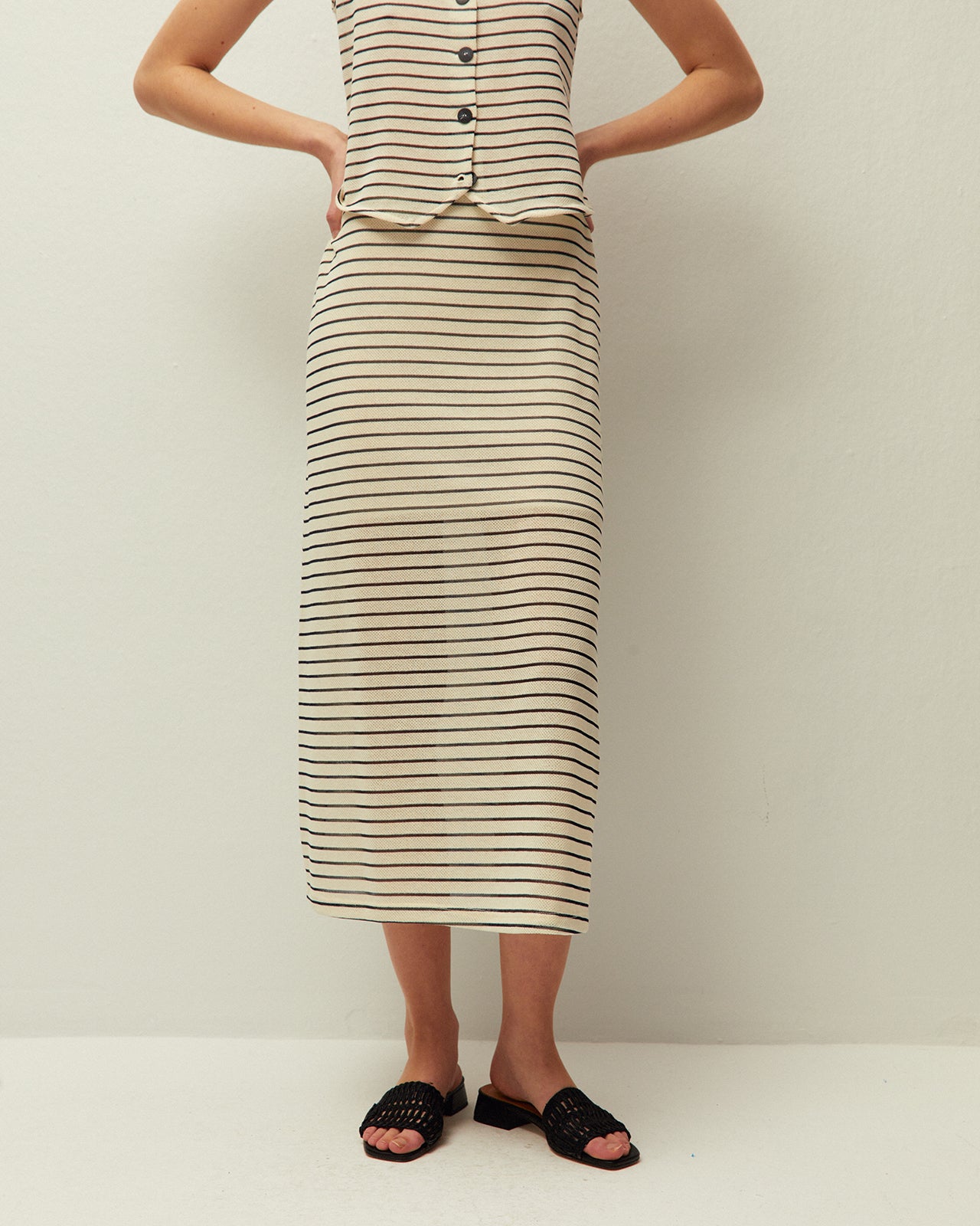 Falda obertura lateral