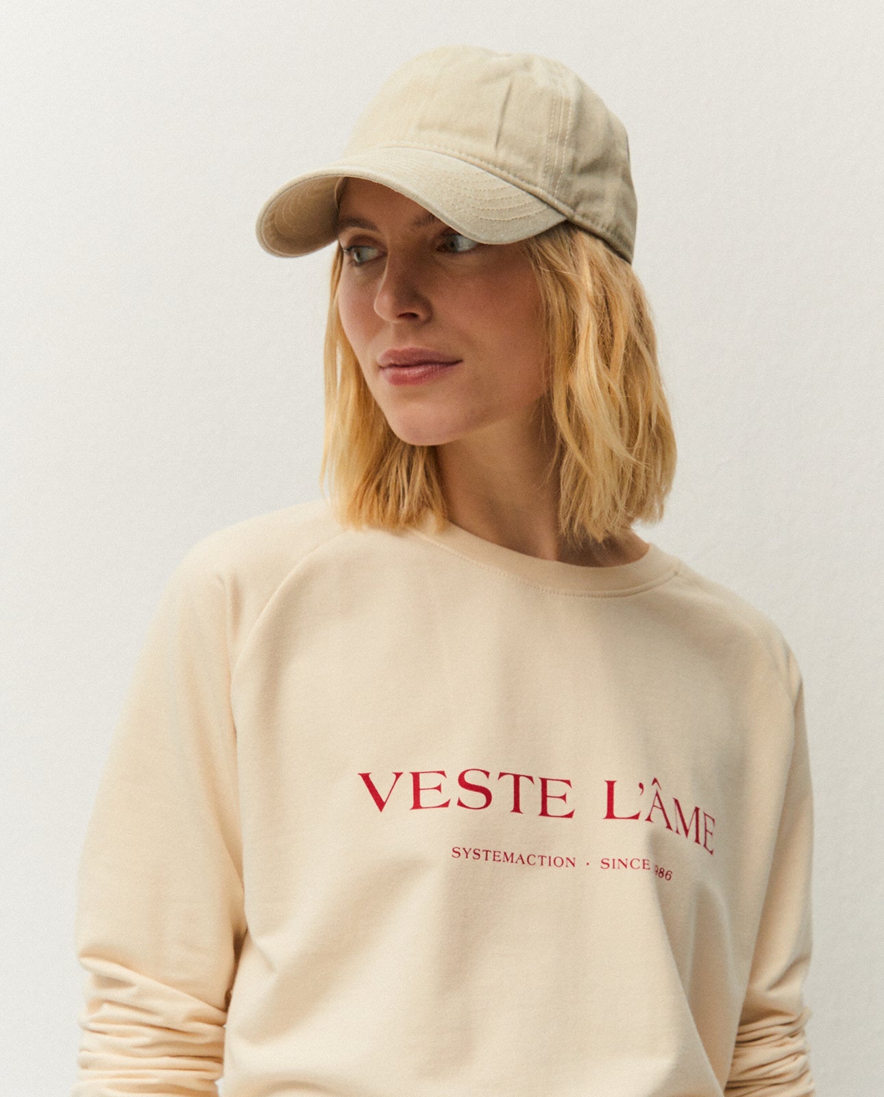 Gorra efecto tintura degastada