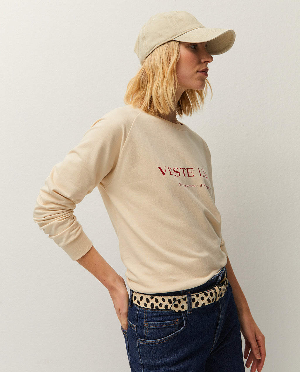 Gorra efecto tintura degastada