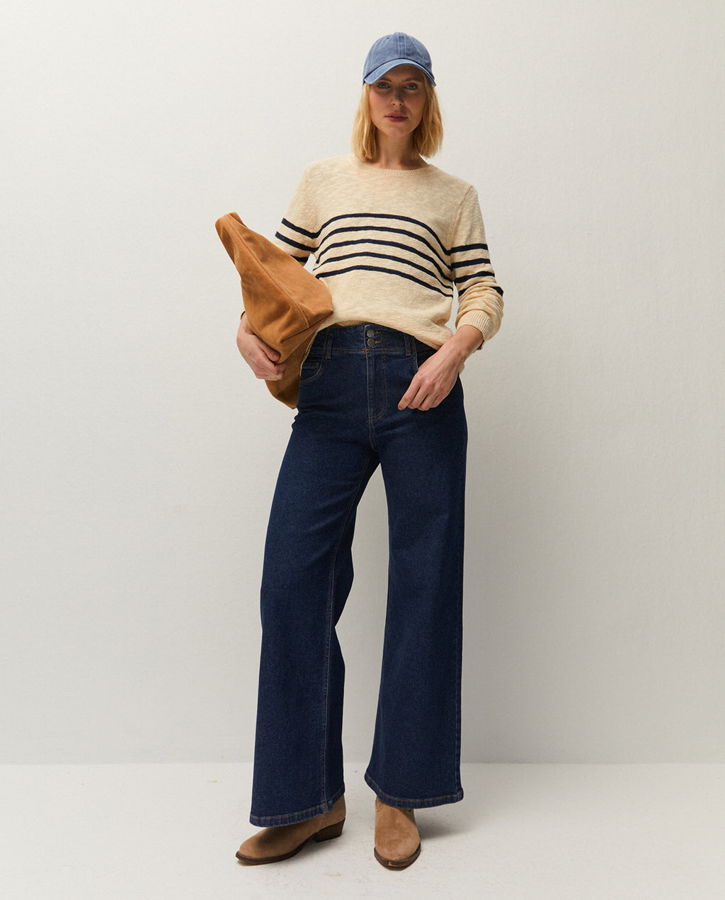 Gorra efecto tintura degastada