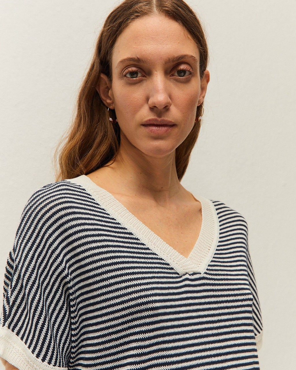 Jersey raya manga corta