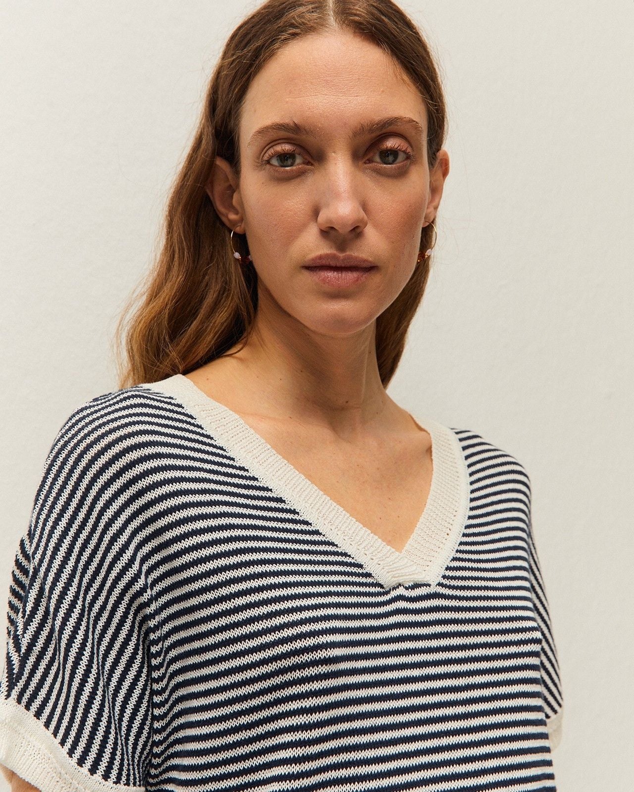 Jersey raya manga corta