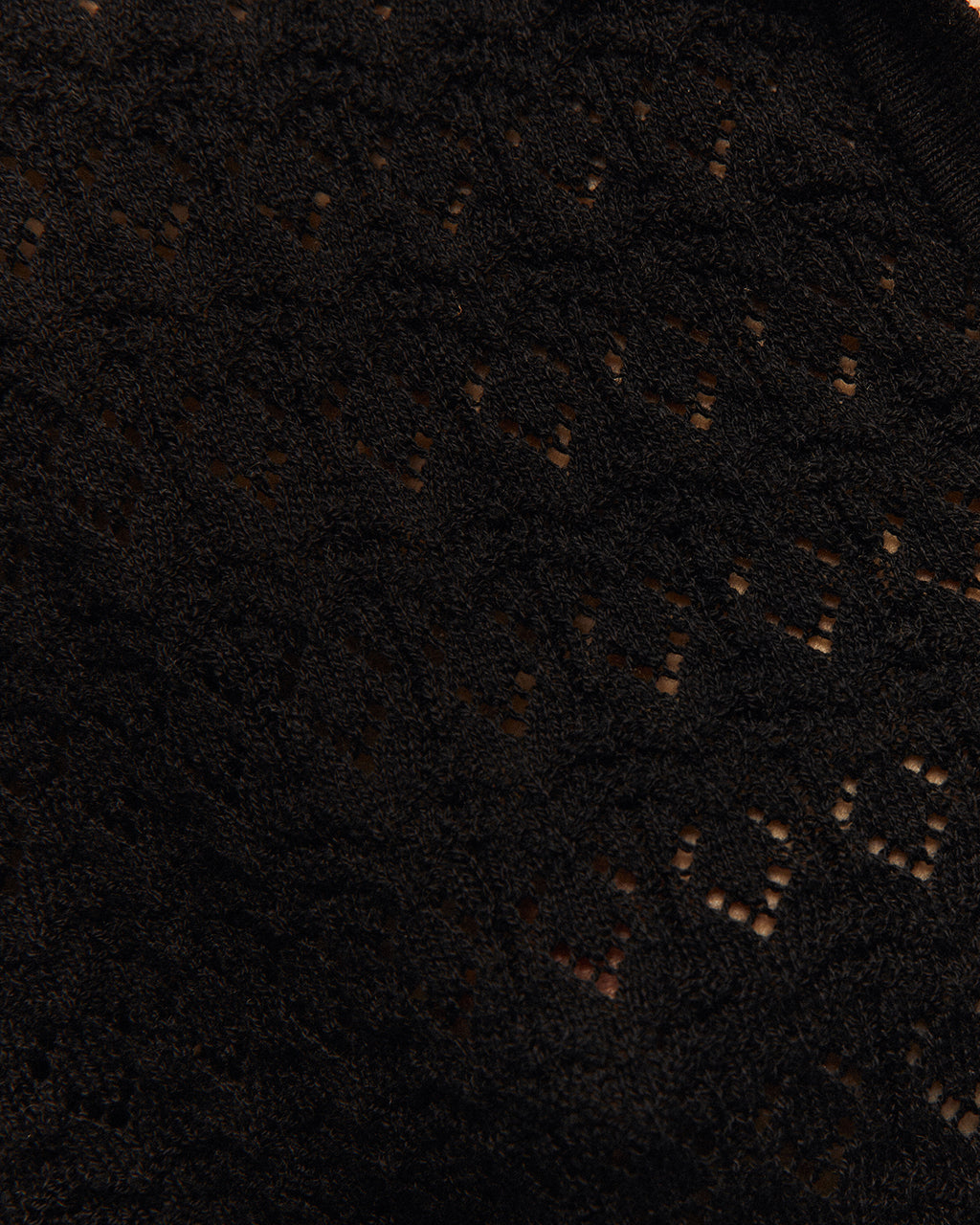 Jersey calado cuello polo