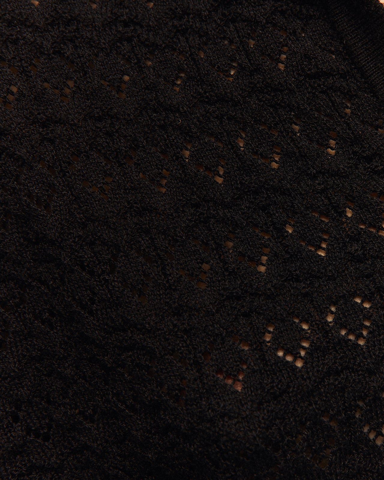 Jersey calado cuello polo