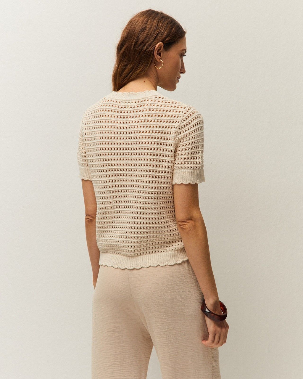 Jersey clado cuello redondo