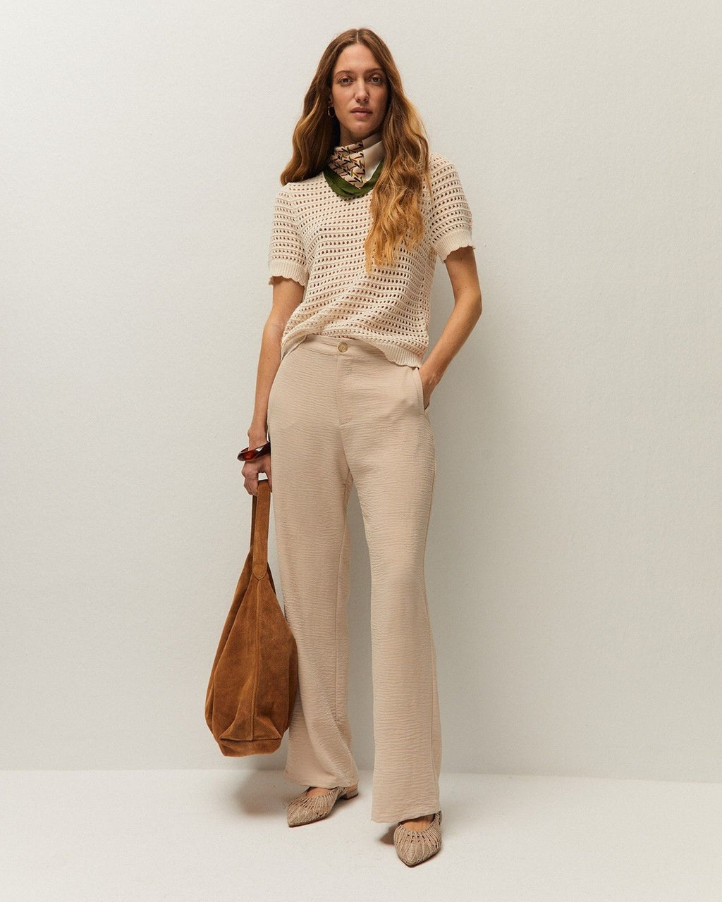 Jersey clado cuello redondo