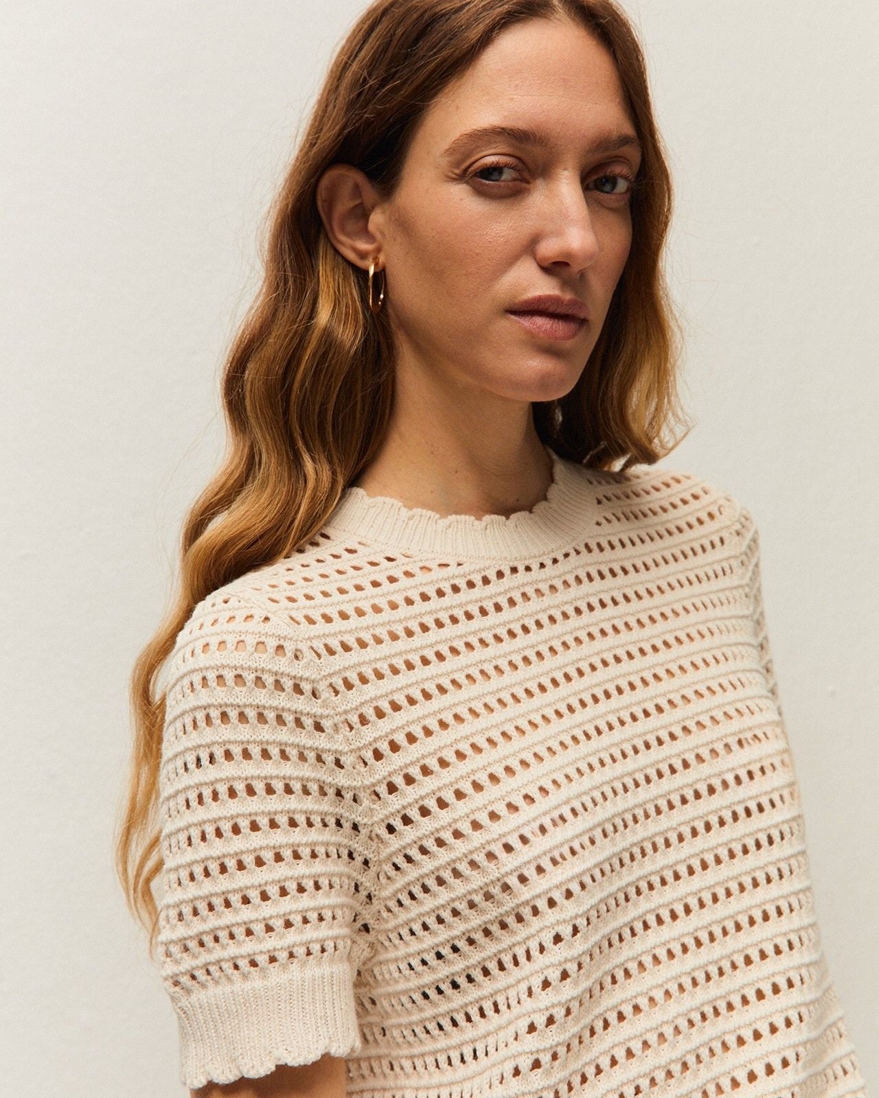 Jersey clado cuello redondo