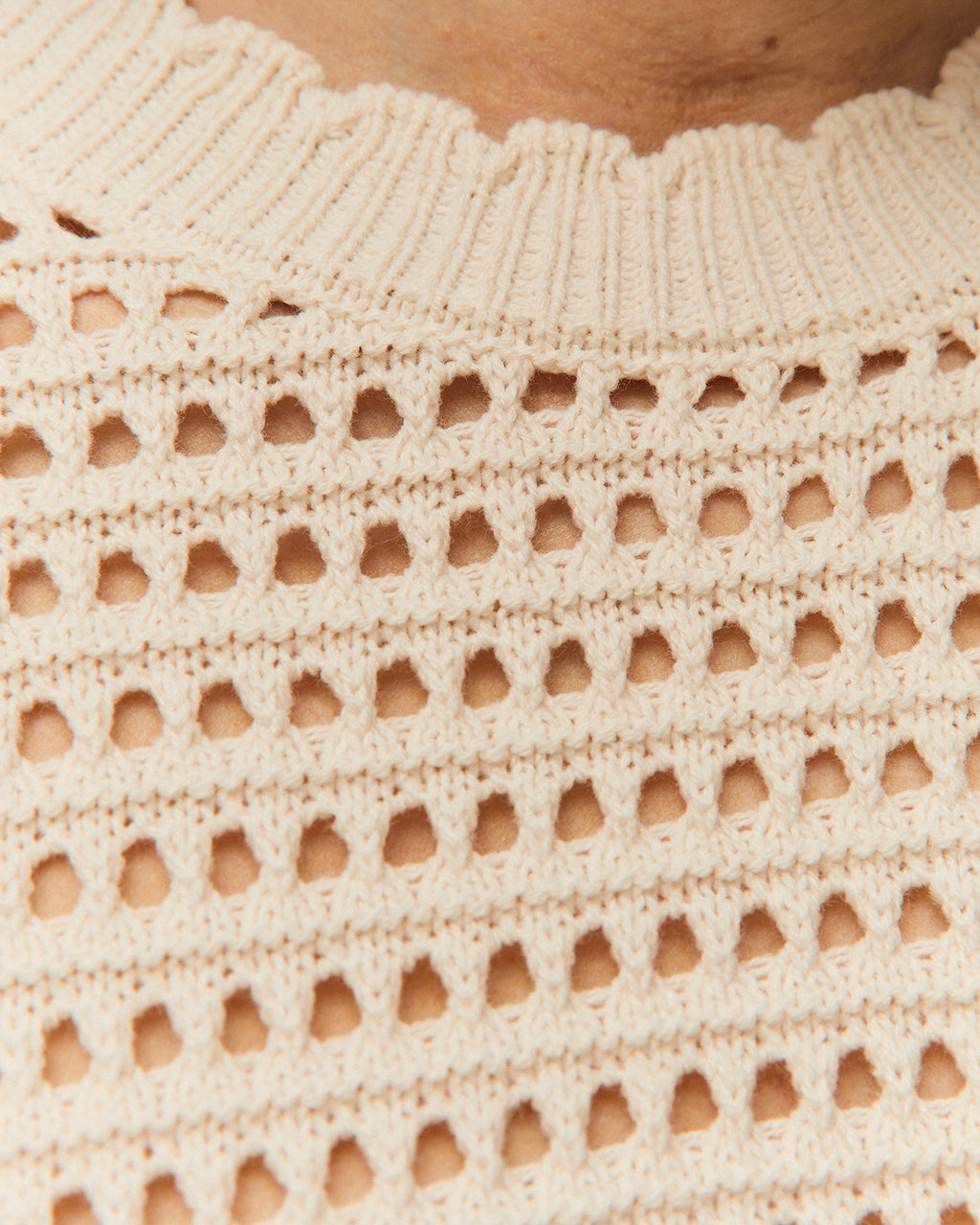 Jersey clado cuello redondo