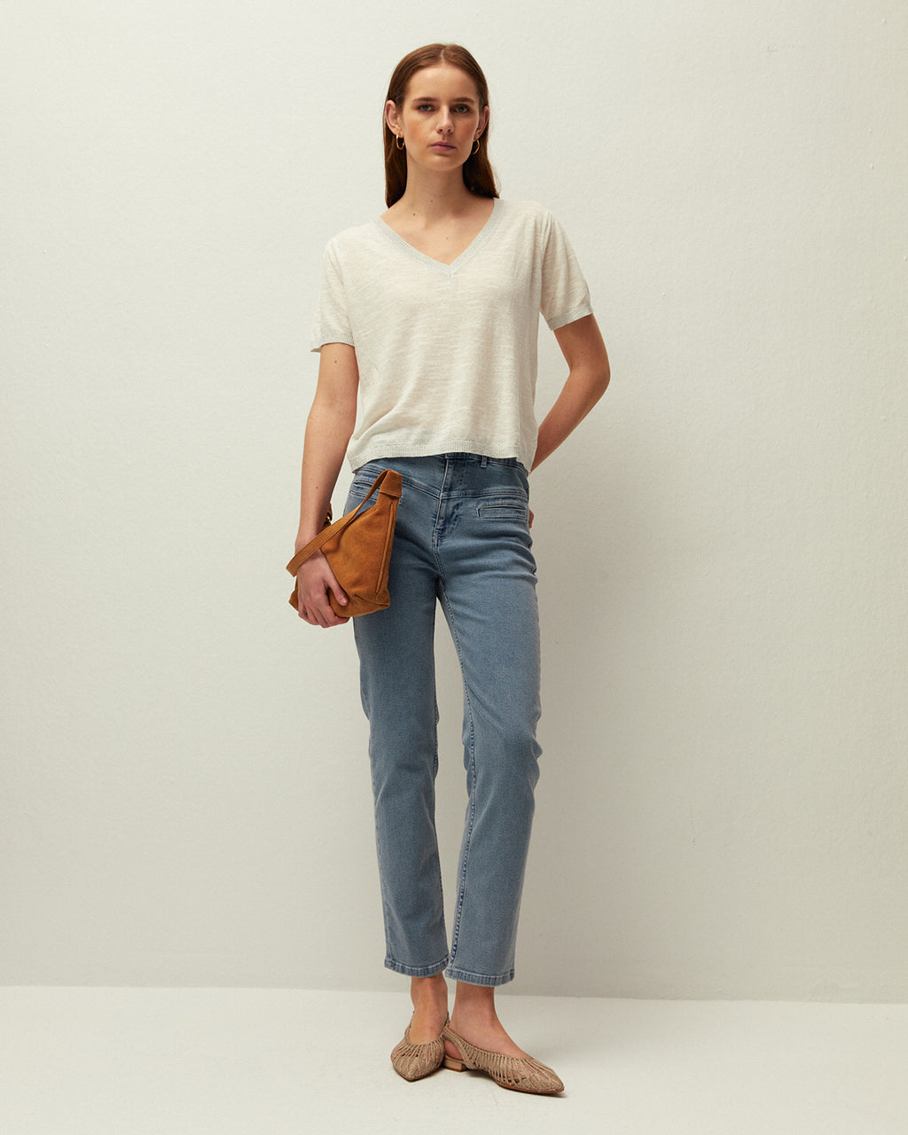 Jersey lino manga corta