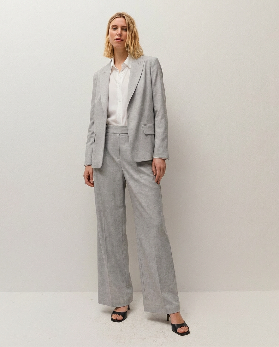 Pantalón traje fluido