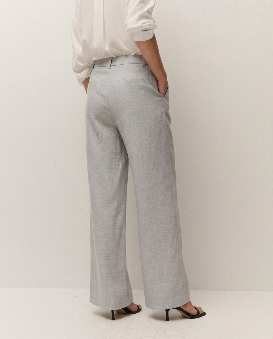 Pantalón traje fluido