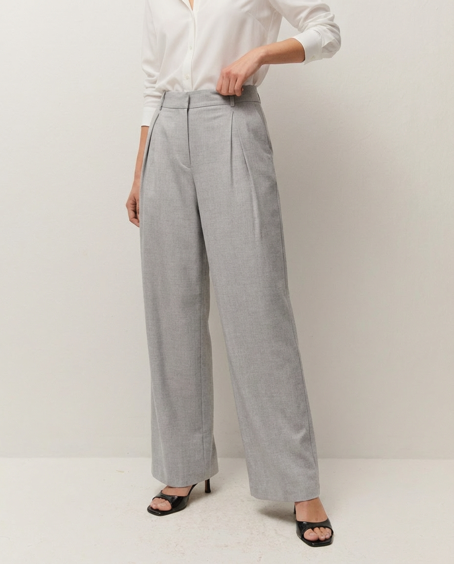 Pantalón traje fluido