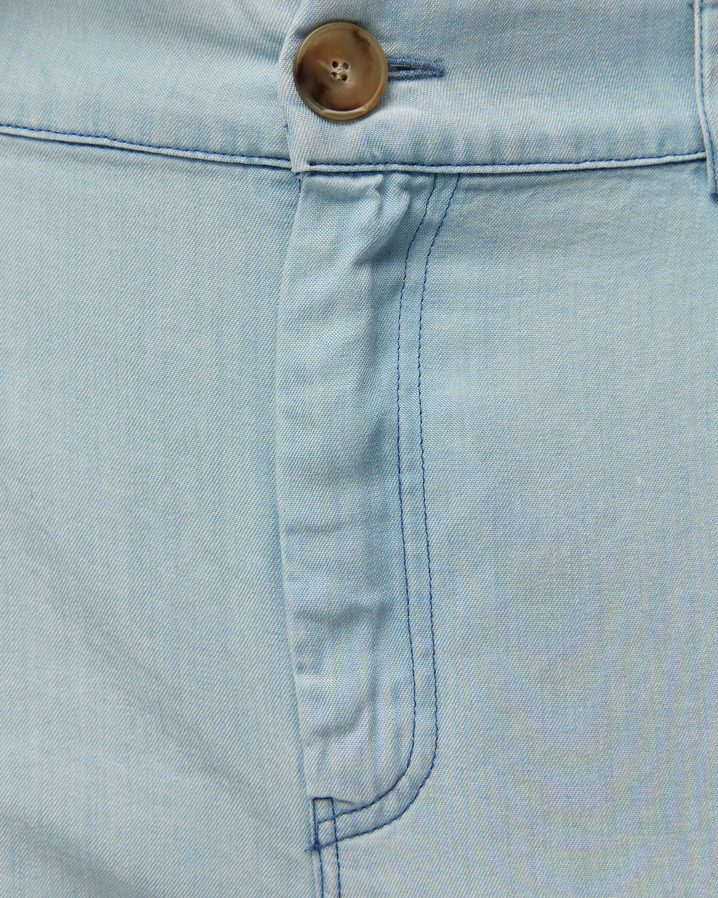 Pantalón efecto denim fluido