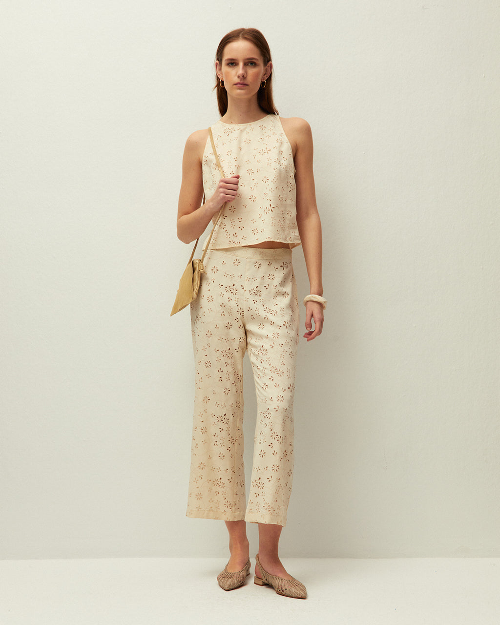 Pantalon calado capri