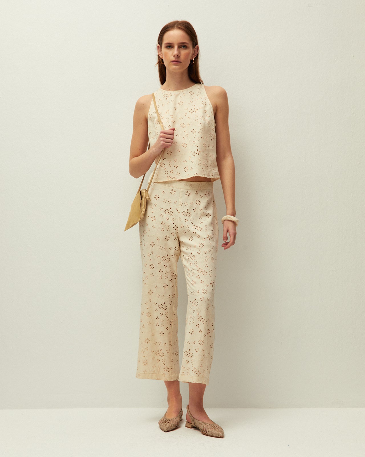 Pantalon calado capri