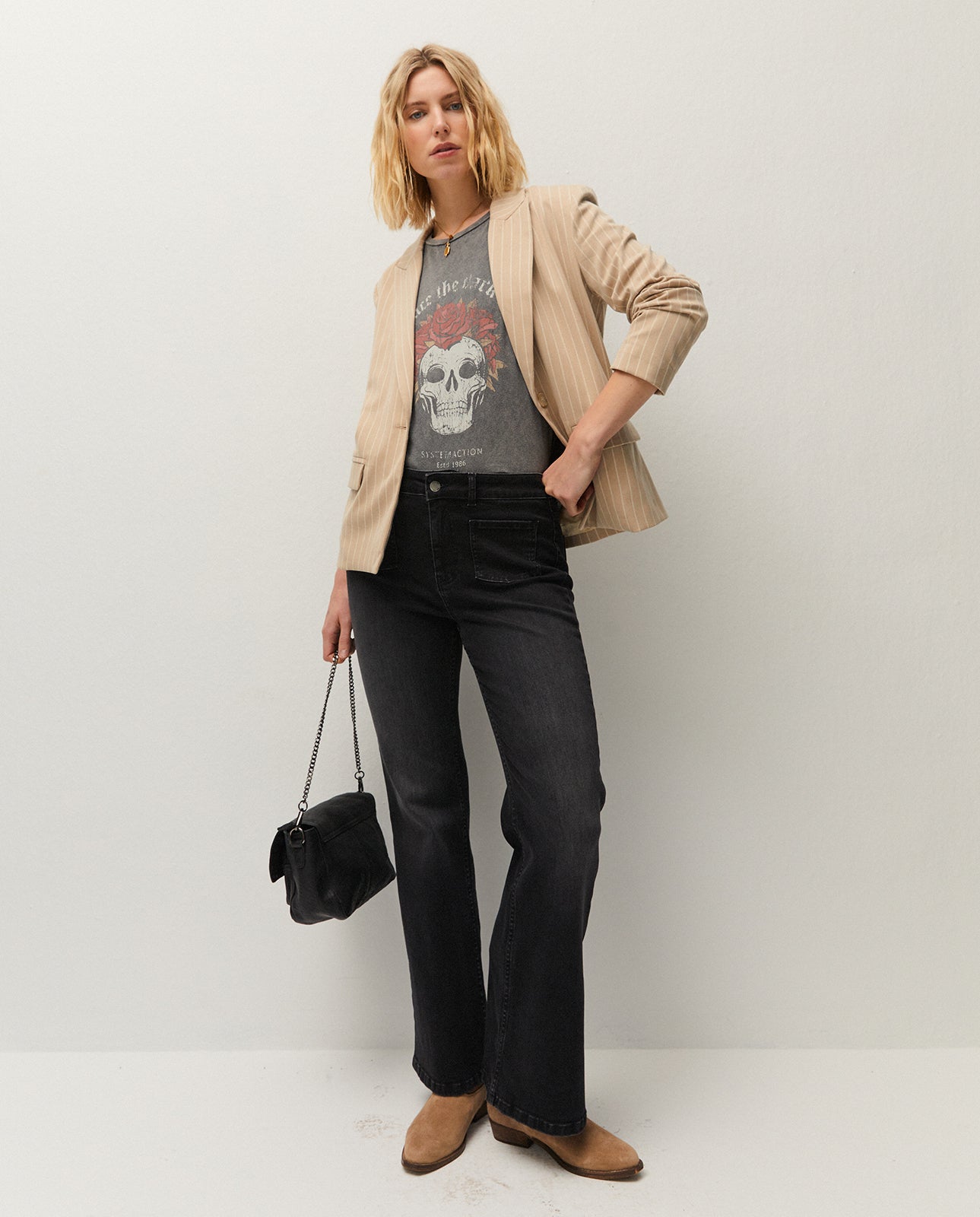 Pantalón denim bosillos