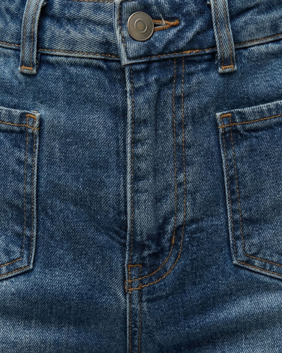 Denim pants with pockets