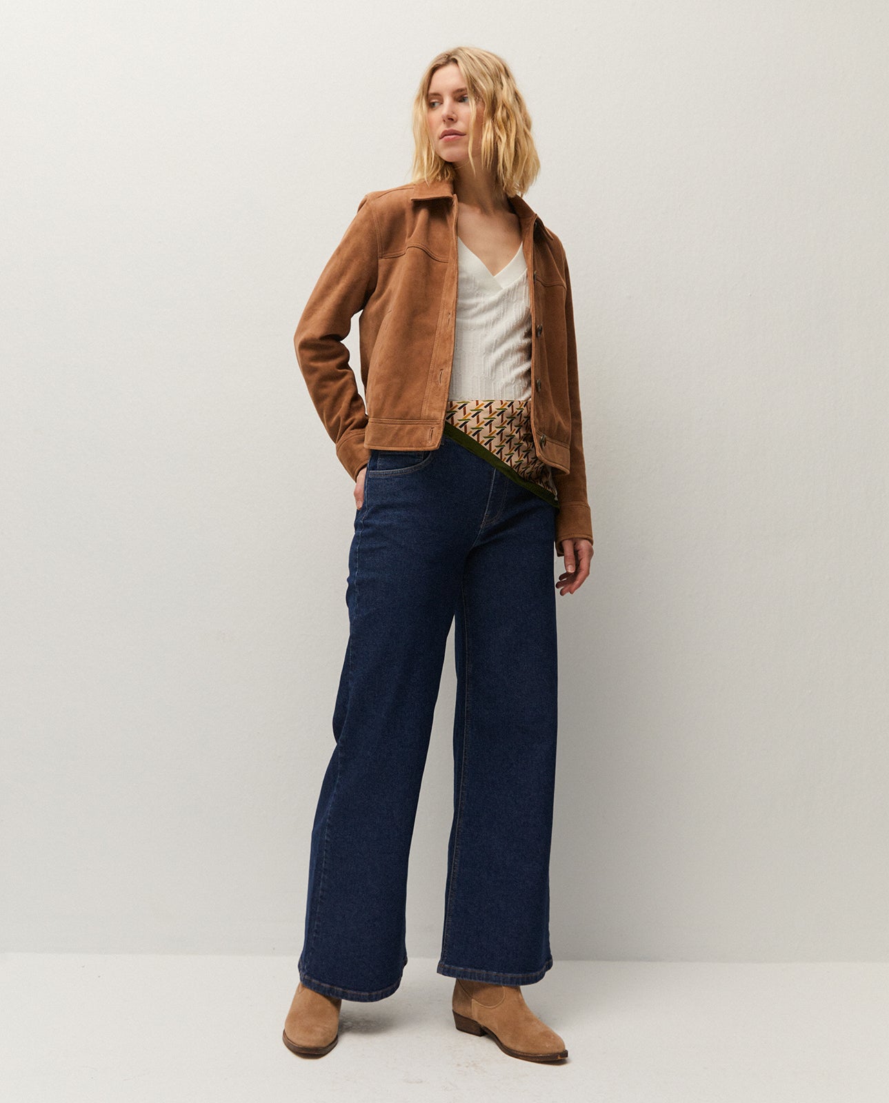 Pantalón denim indigo