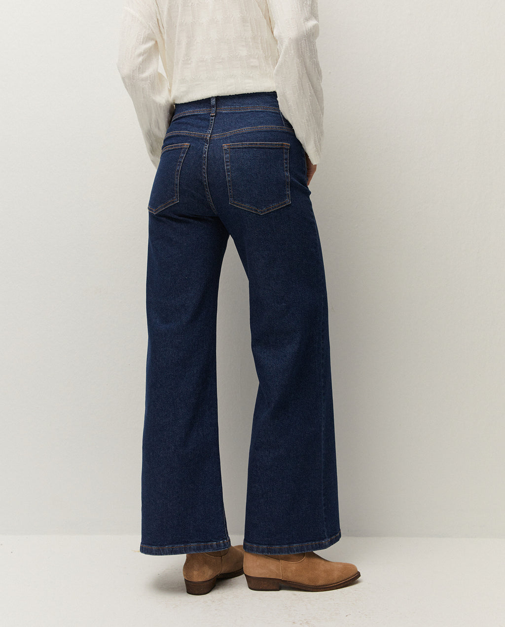 Pantalón denim indigo