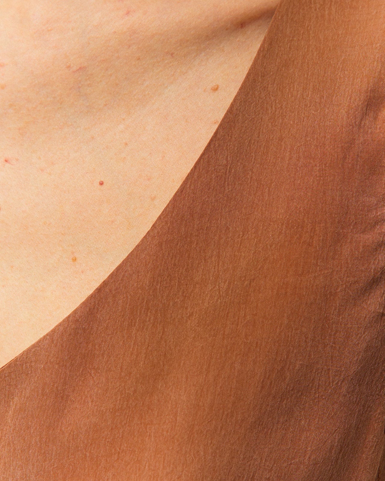 Top cupro sin mangas